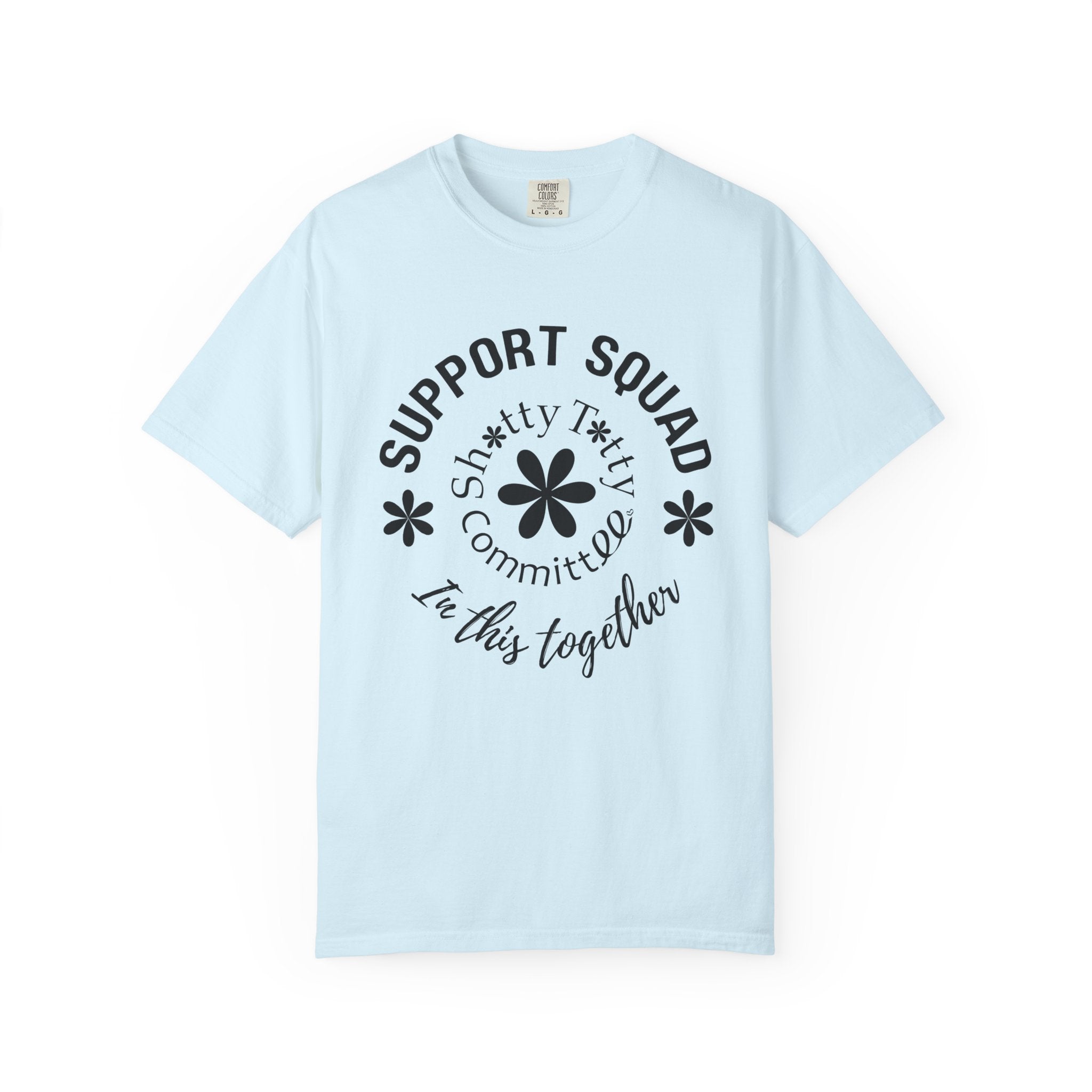 Global Fulfilment - BIG Love Support Squad T-Shirt - Black Logo