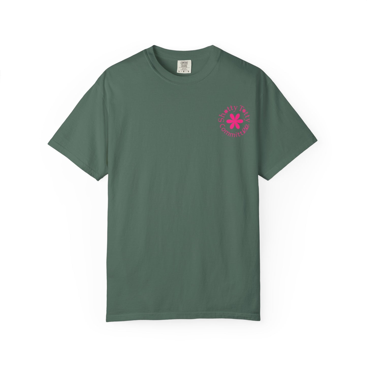 Global Fulfilment - Itty Bitty Shitty Titty Tee - Pink Logo