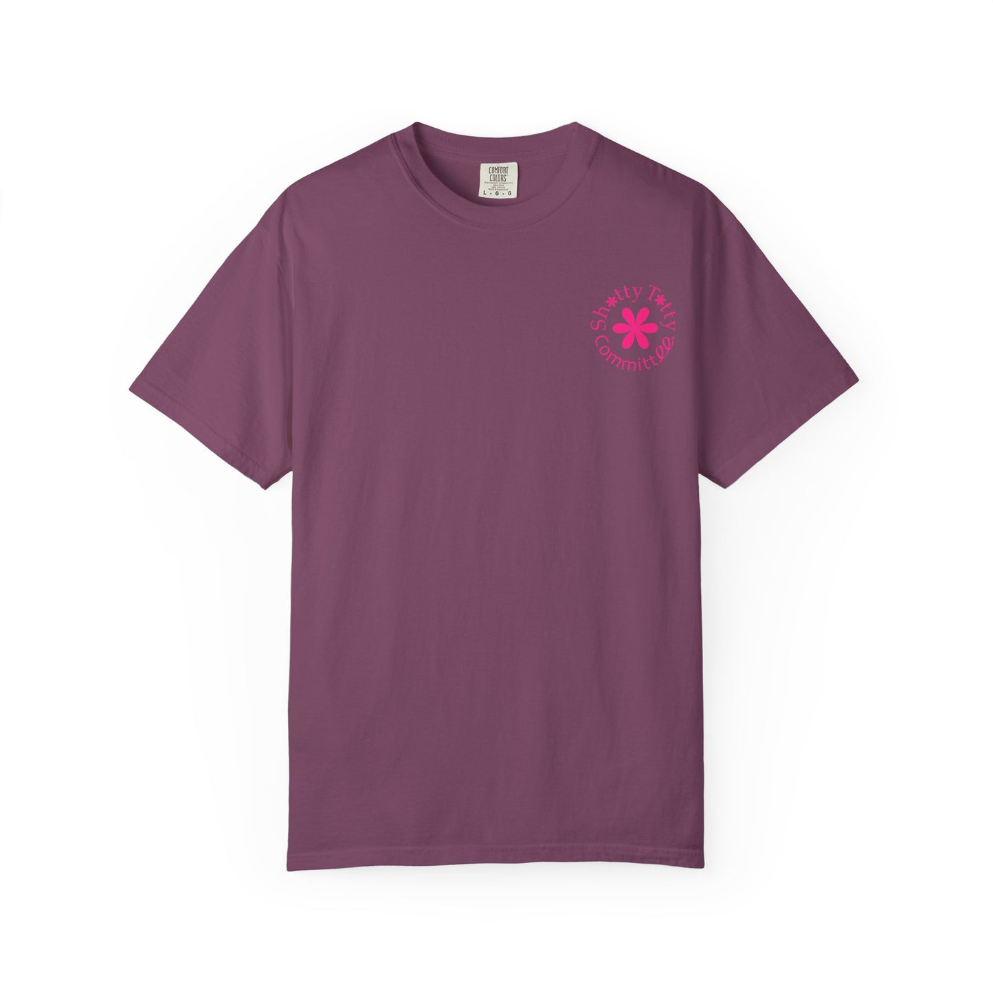 Global Fulfilment - Itty Bitty Shitty Titty Tee - Pink Logo