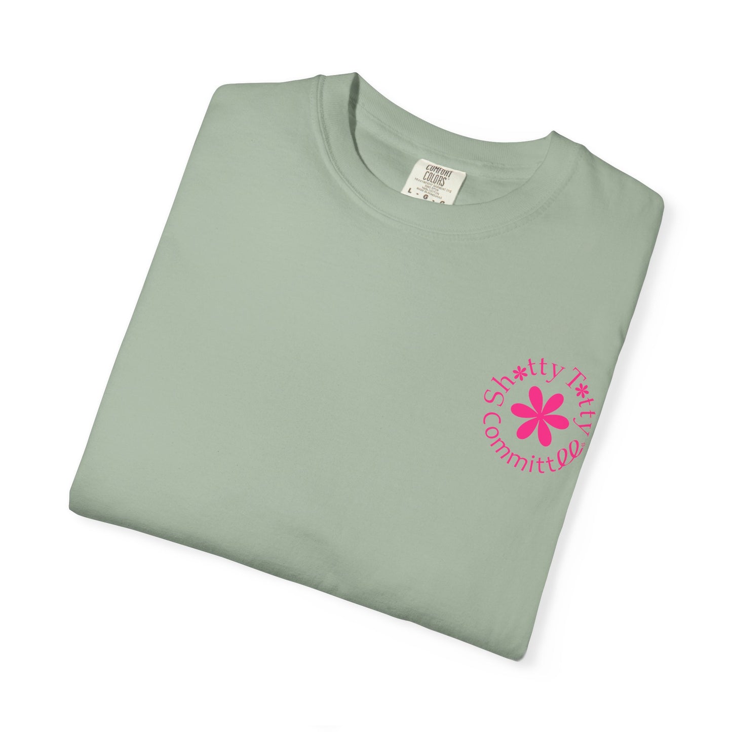 Global Fulfilment - Itty Bitty Shitty Titty Tee - Pink Logo