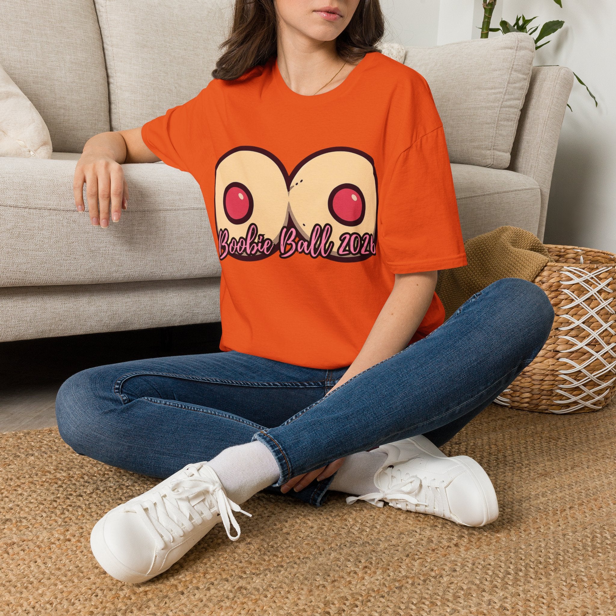 Inflatable Boobs - Boobie Ball Tee