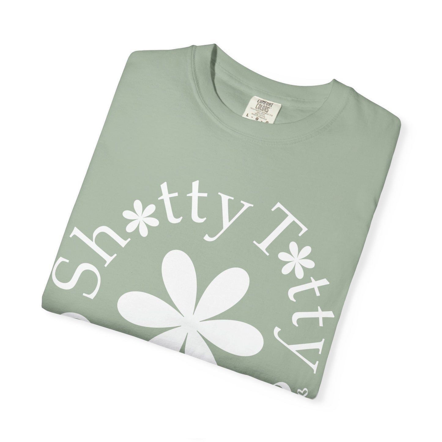 Global Fulfilment - In Ya Face Shitty Titty Tee - White Logo