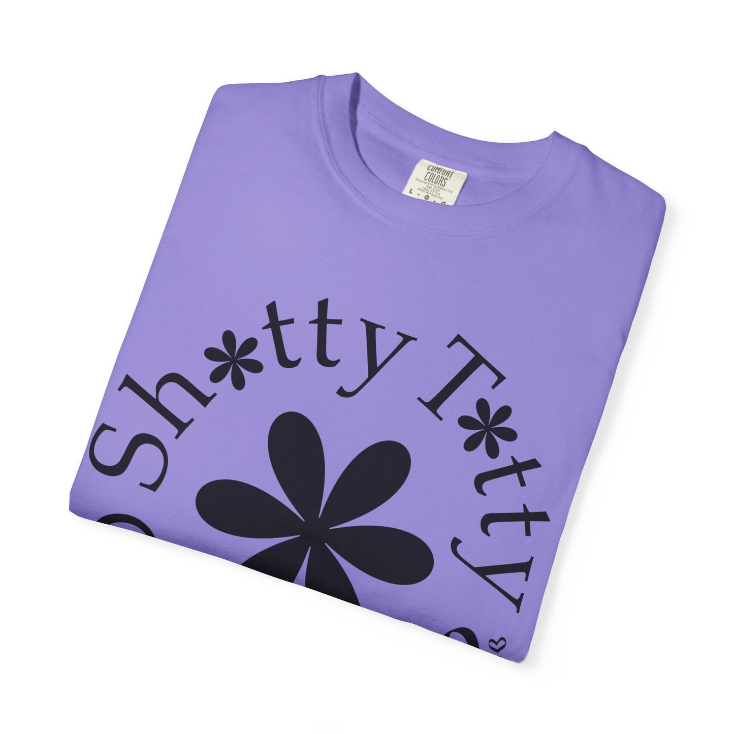 Global Fulfilment - Shitty Titty In Ya Face Tee - Black Logo