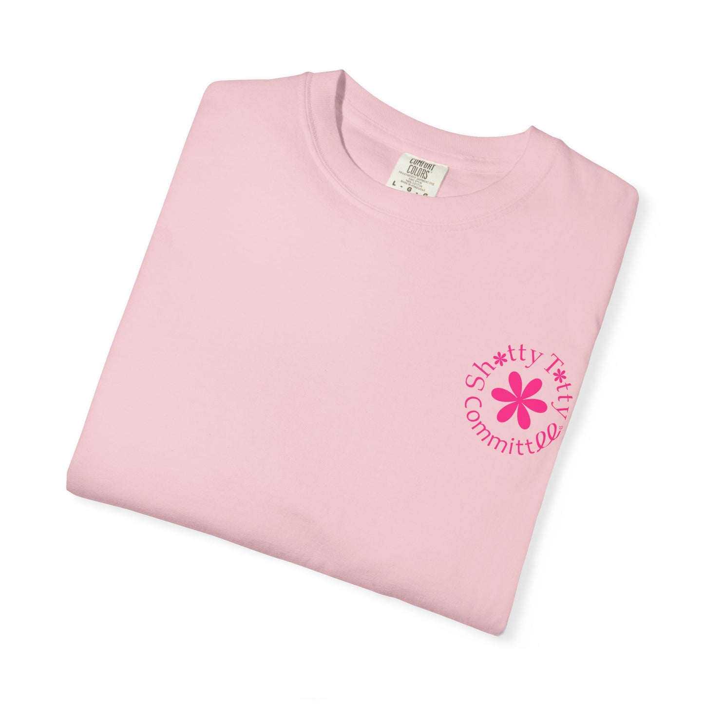 Global Fulfilment - Itty Bitty Shitty Titty Tee - Pink Logo