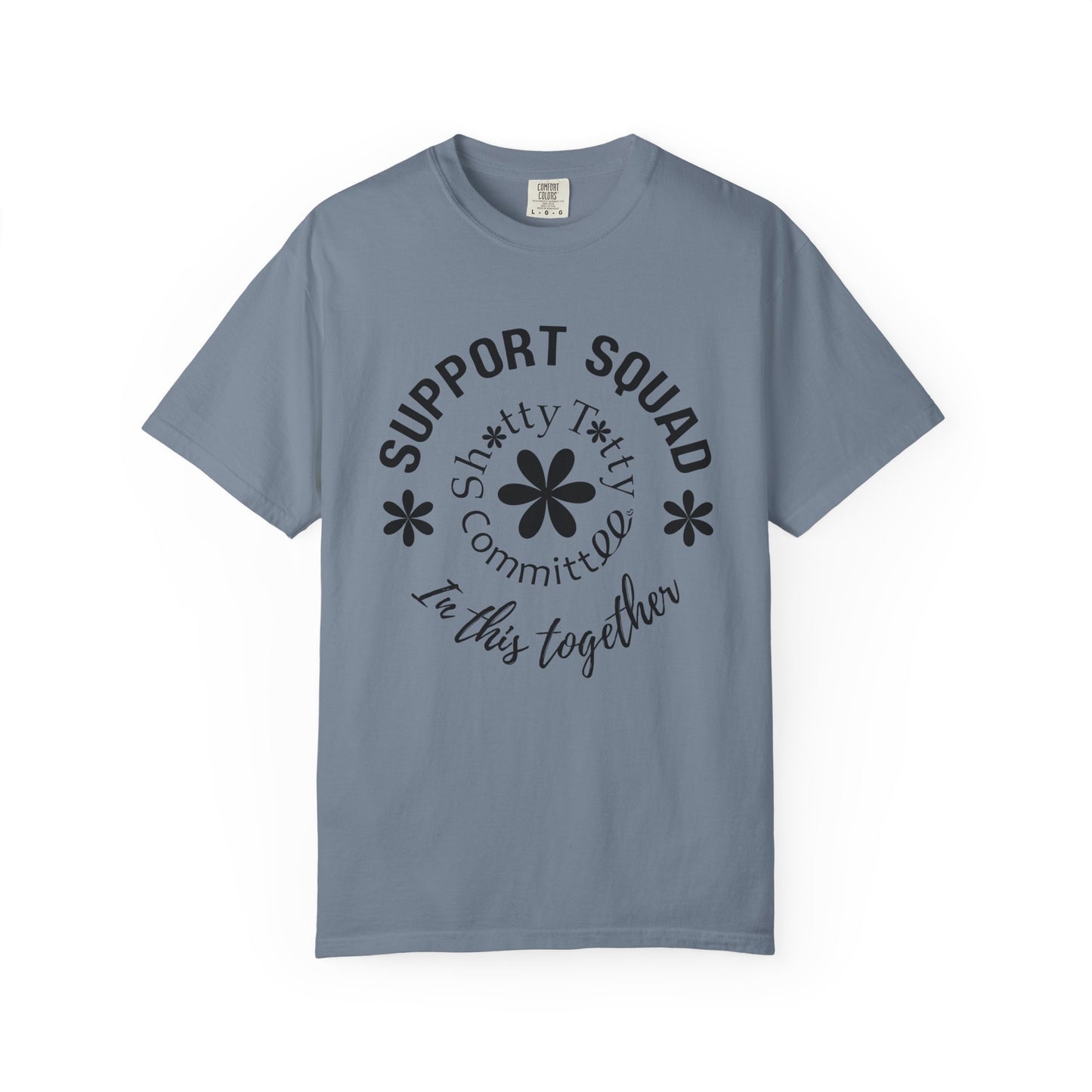 Global Fulfilment - BIG Love Support Squad T-Shirt - Black Logo