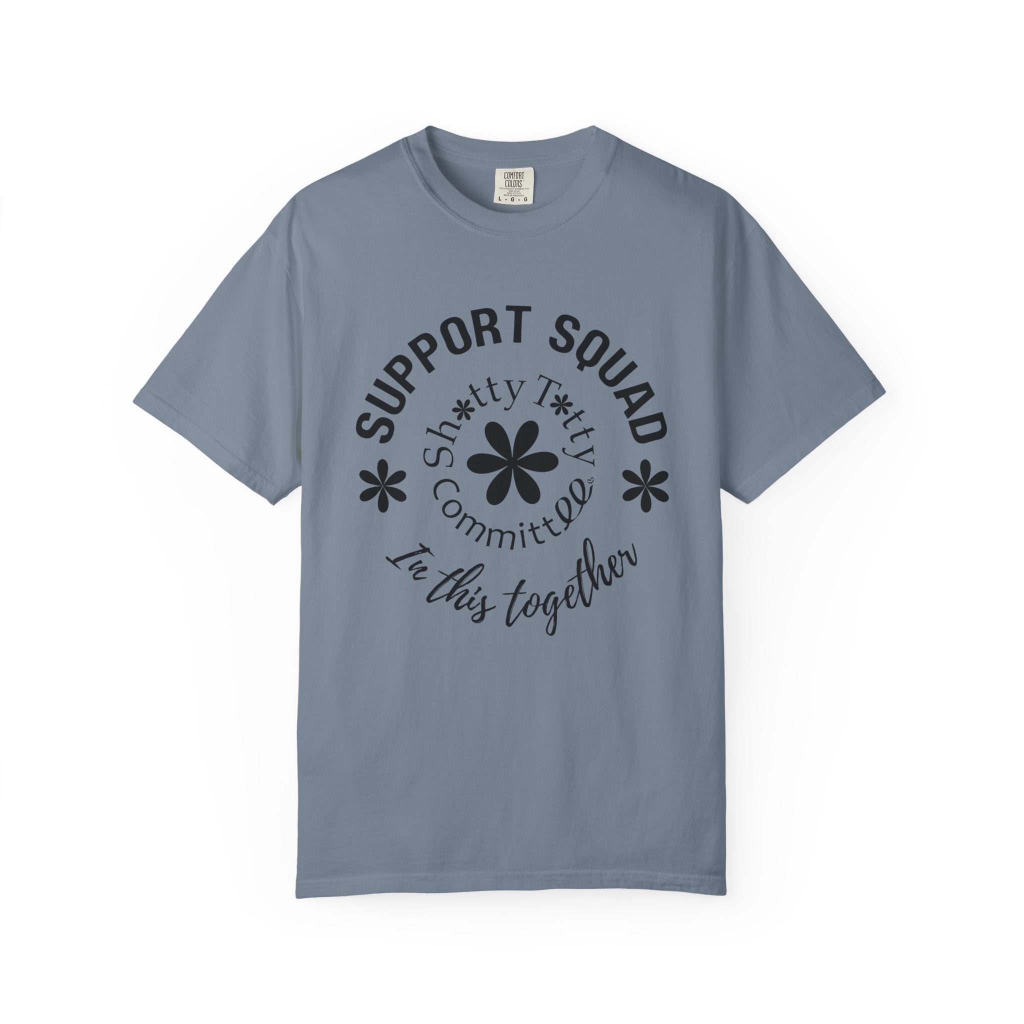 Global Fulfilment - BIG Love Support Squad T-Shirt - Black Logo
