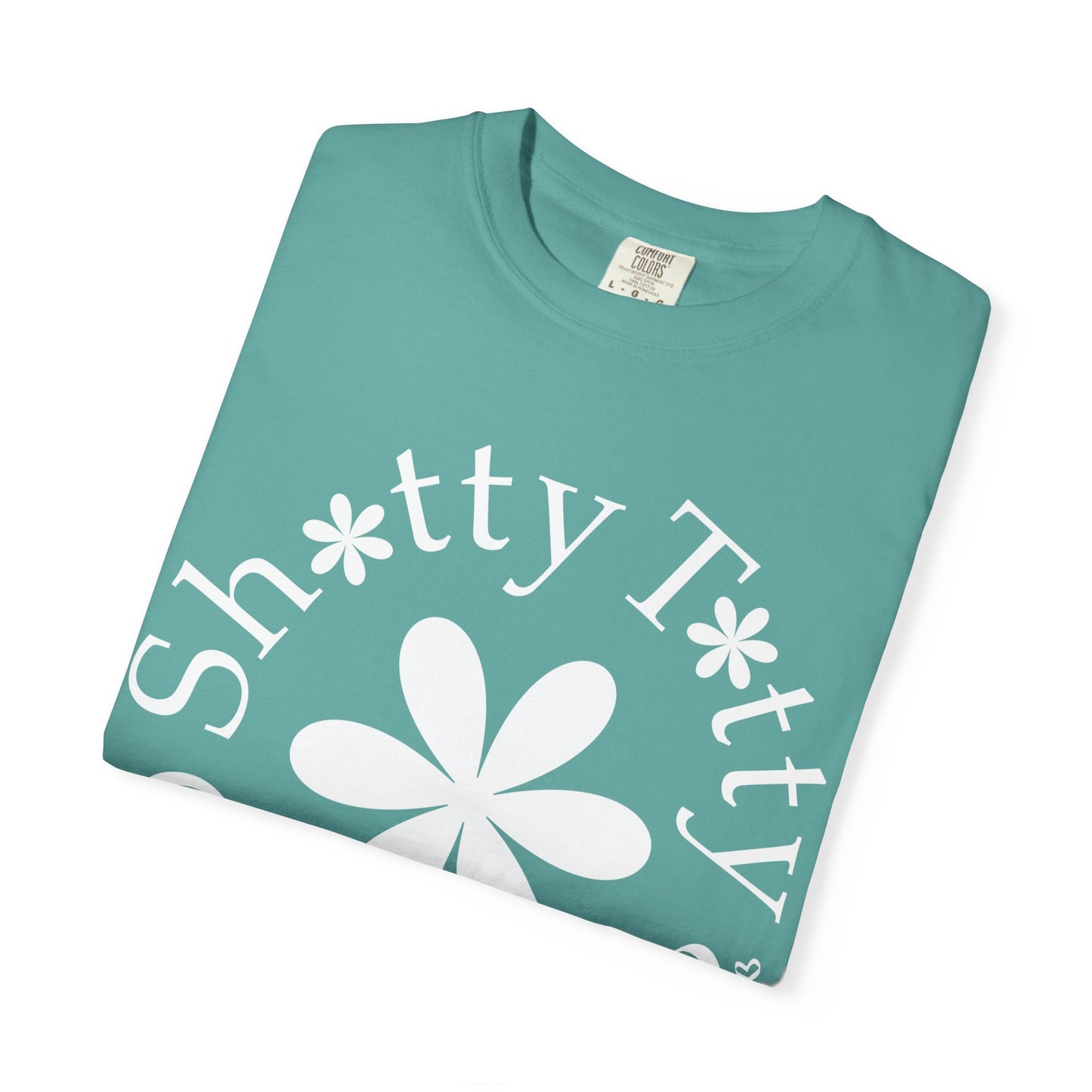 Global Fulfilment - In Ya Face Shitty Titty Tee - White Logo