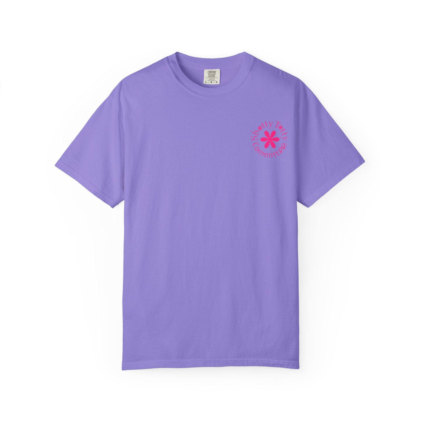 Global Fulfilment - Itty Bitty Shitty Titty Tee - Pink Logo