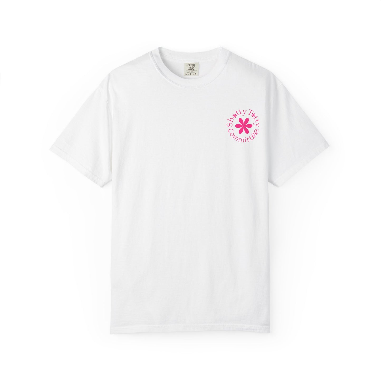 Global Fulfilment - Itty Bitty Shitty Titty Tee - Pink Logo