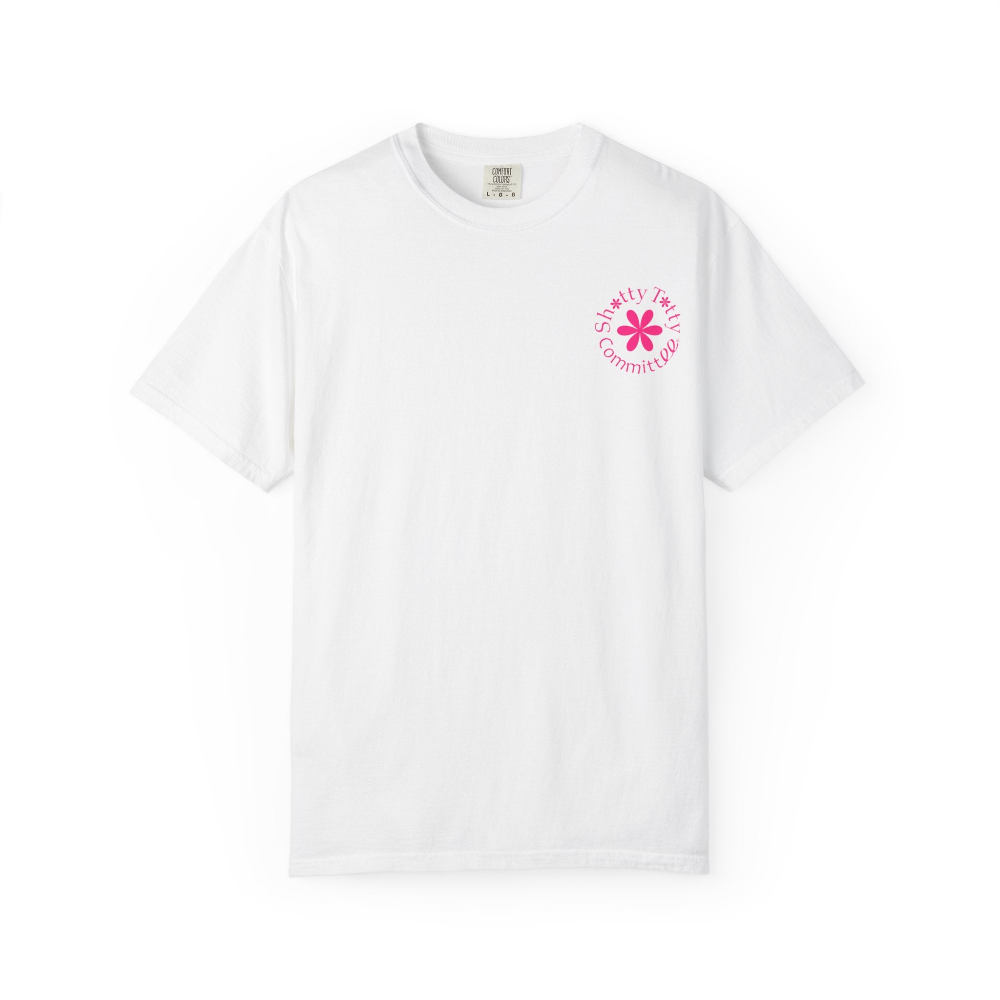 Global Fulfilment - Itty Bitty Shitty Titty Tee - Pink Logo