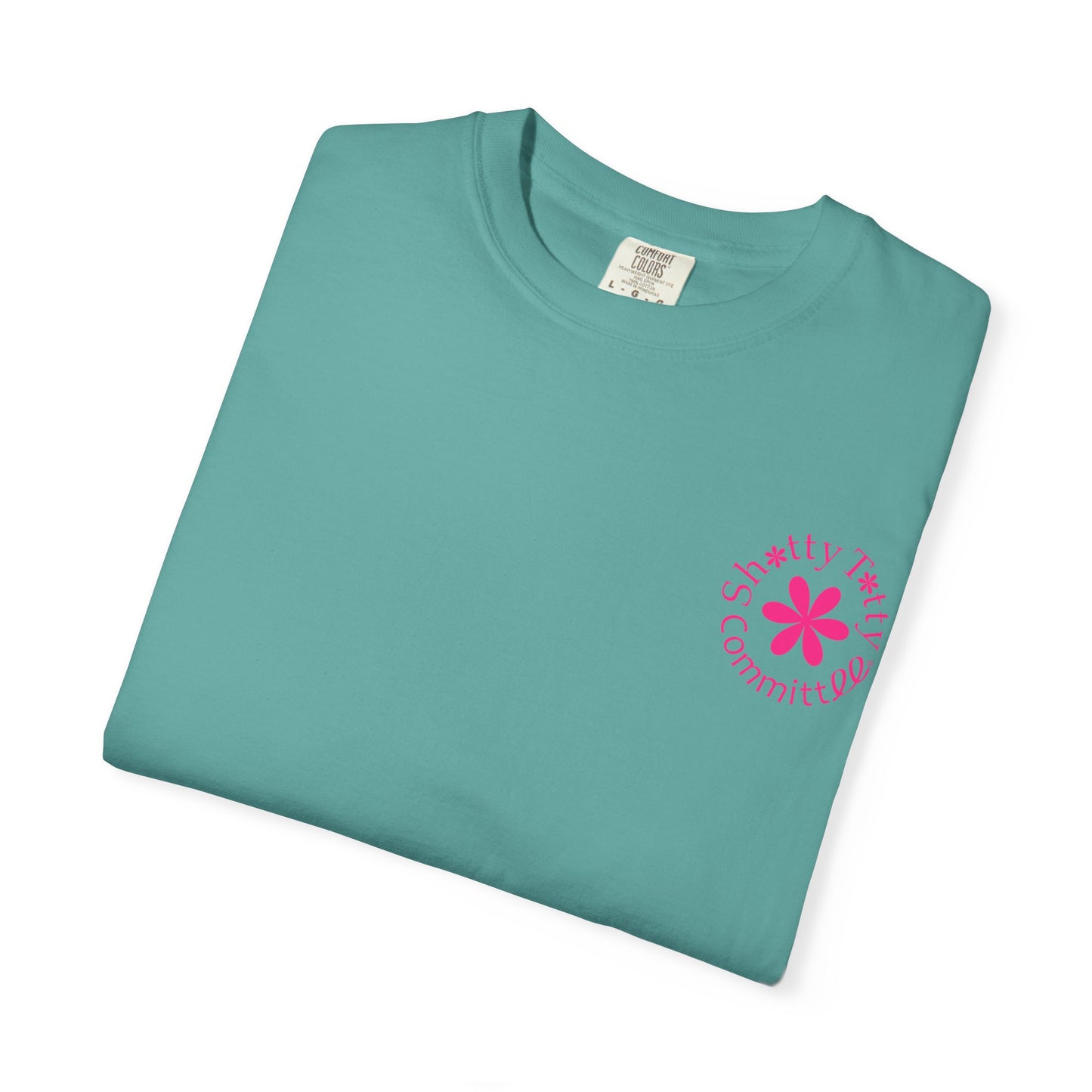 Global Fulfilment - Itty Bitty Shitty Titty Tee - Pink Logo