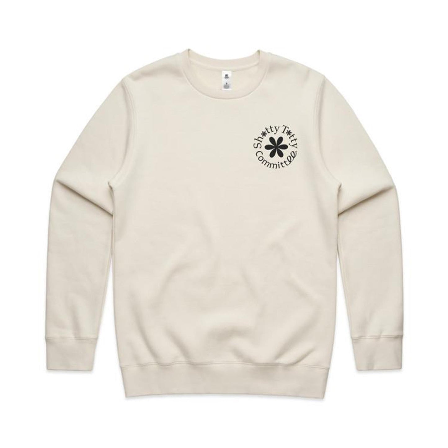 No Nips? No Worries! Sweater (Unisex Black Logo)