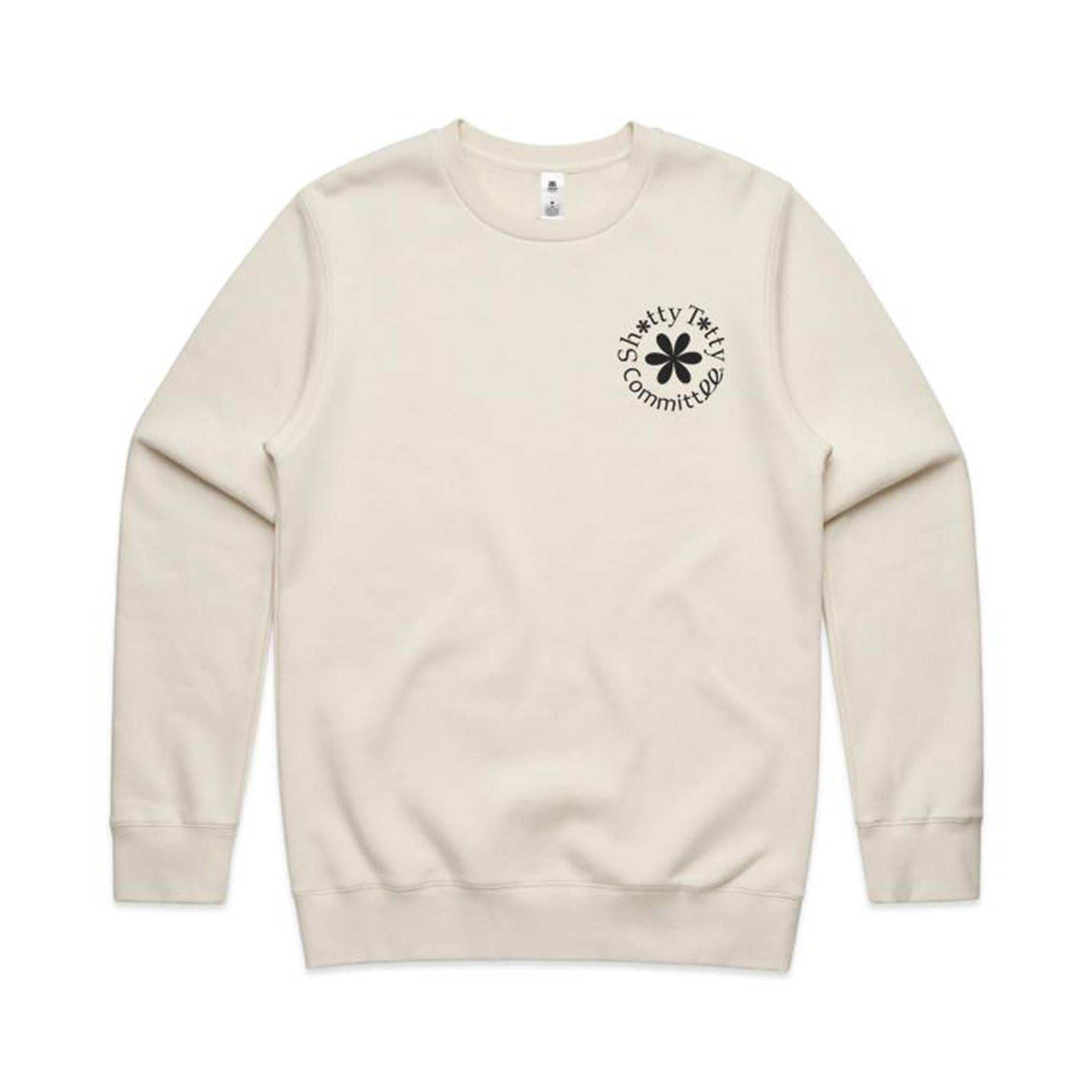No Nips? No Worries! Sweater (Unisex Black Logo)