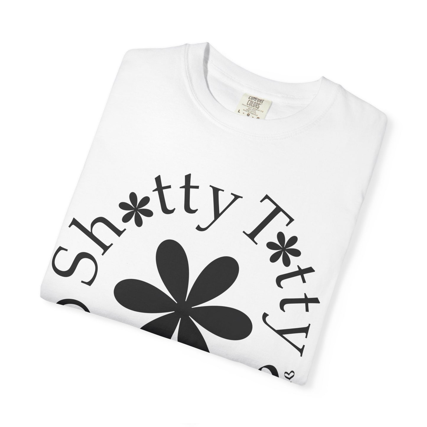 Global Fulfilment - Shitty Titty In Ya Face Tee - Black Logo