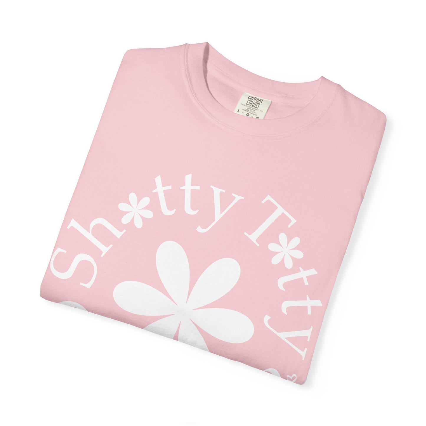 Global Fulfilment - In Ya Face Shitty Titty Tee - White Logo