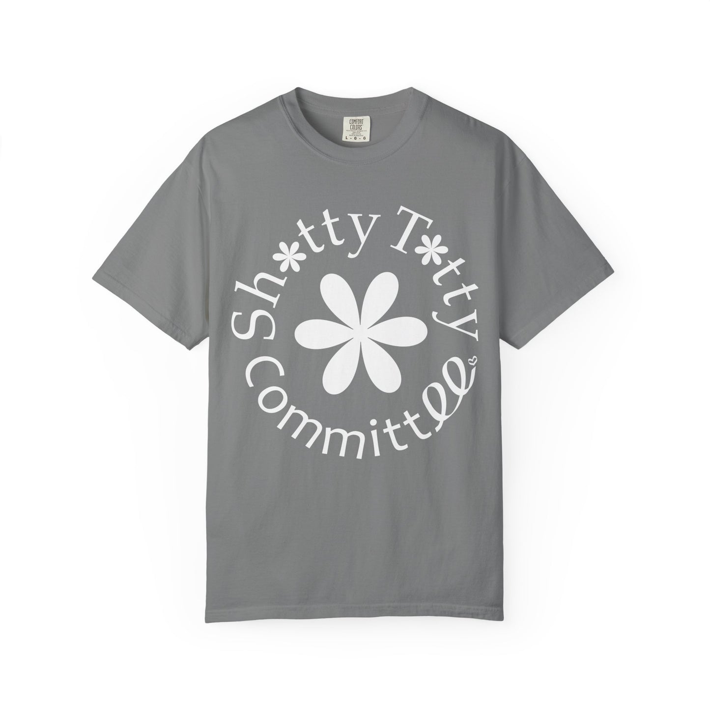 Global Fulfilment - In Ya Face Shitty Titty Tee - White Logo