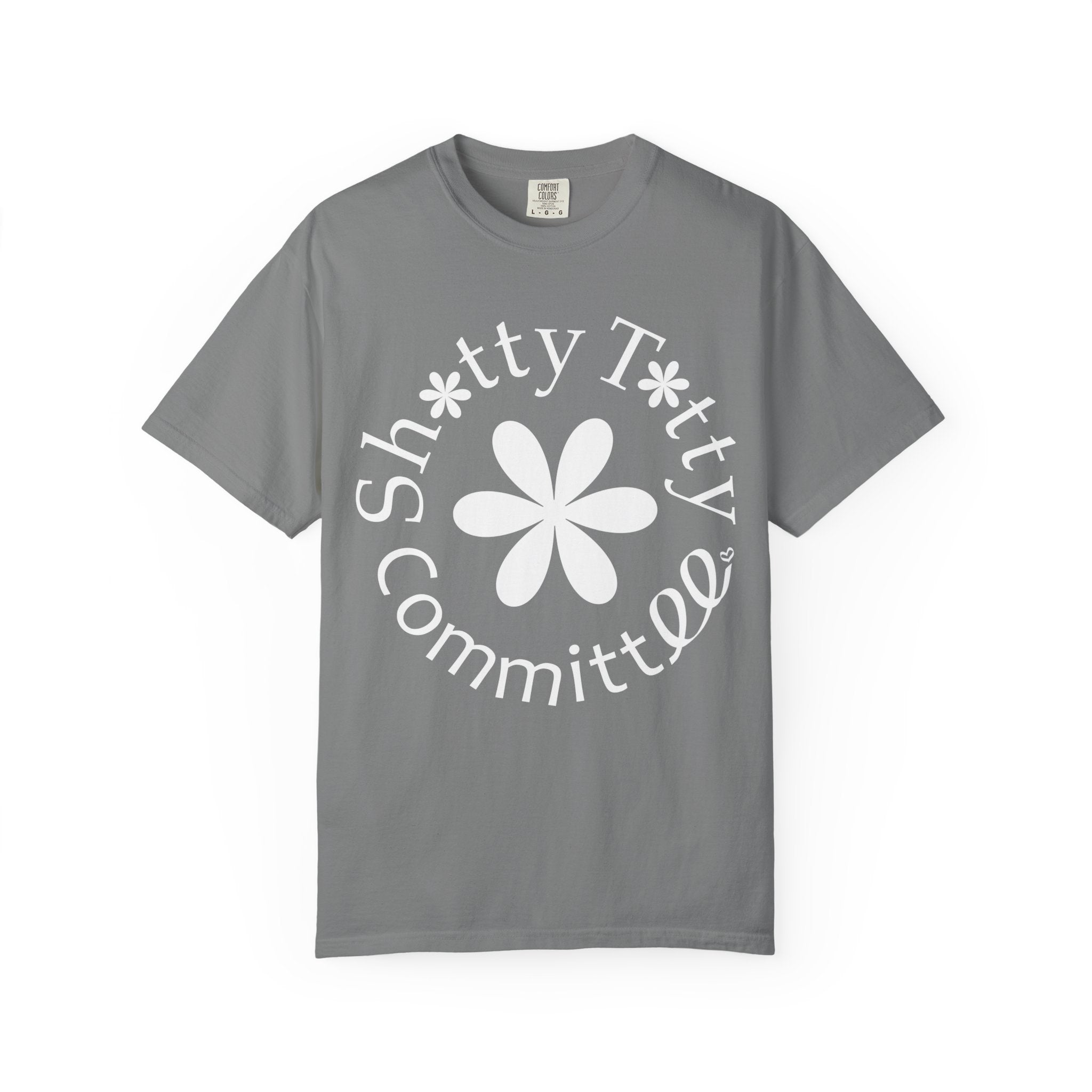 Global Fulfilment - In Ya Face Shitty Titty Tee - White Logo