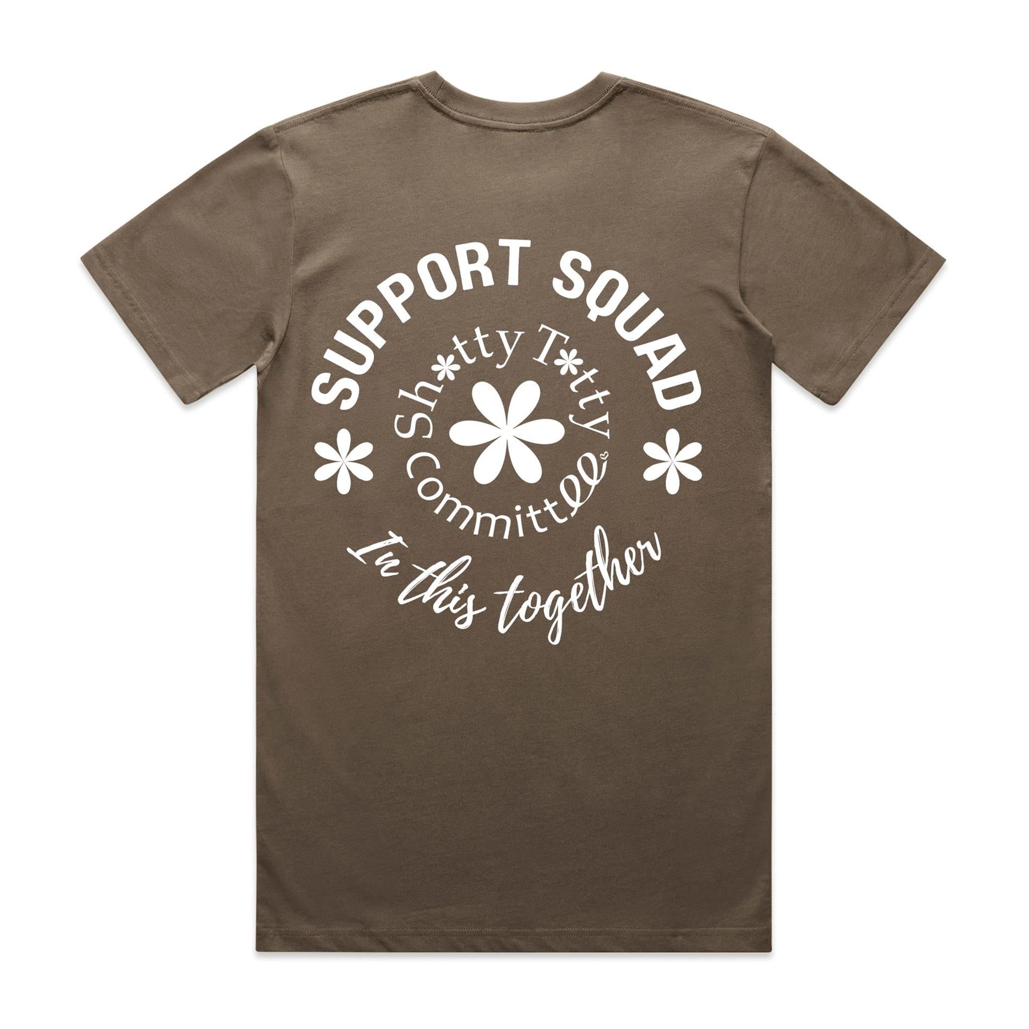 Support Squad Men's - White Logo