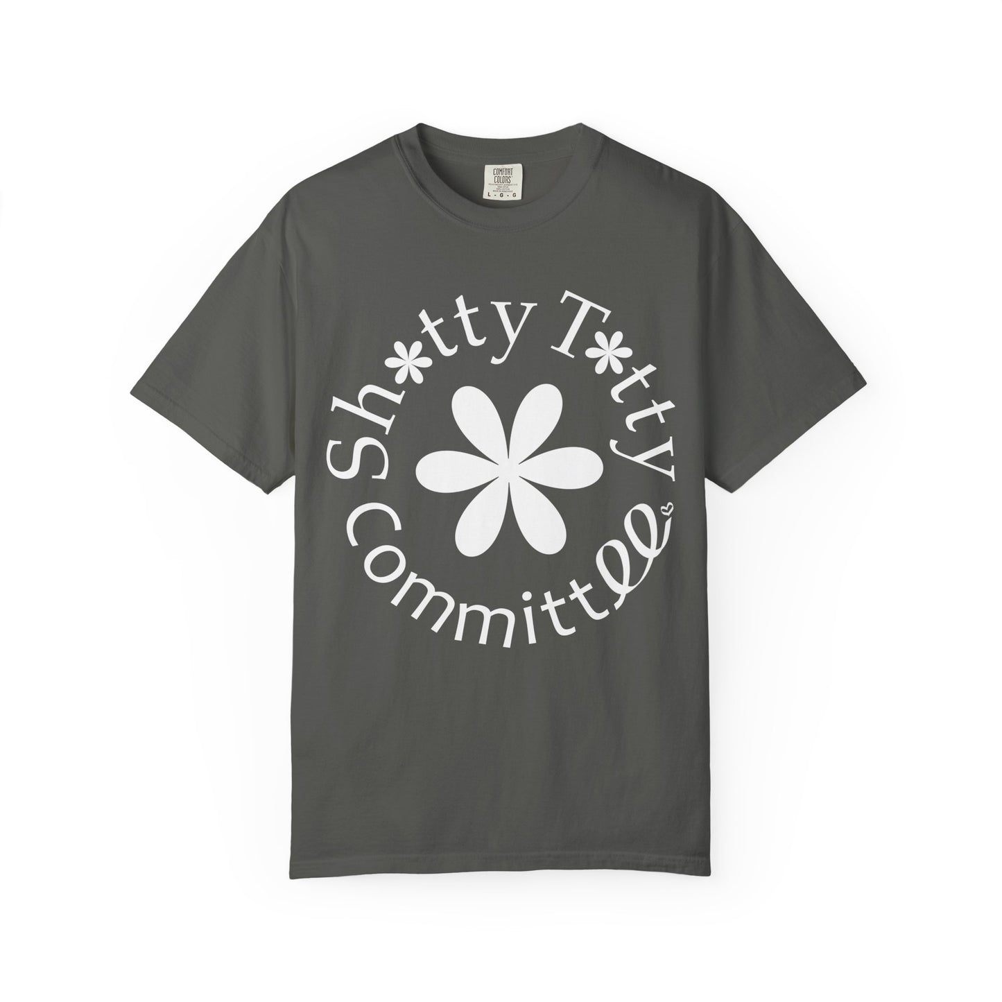 Global Fulfilment - In Ya Face Shitty Titty Tee - White Logo