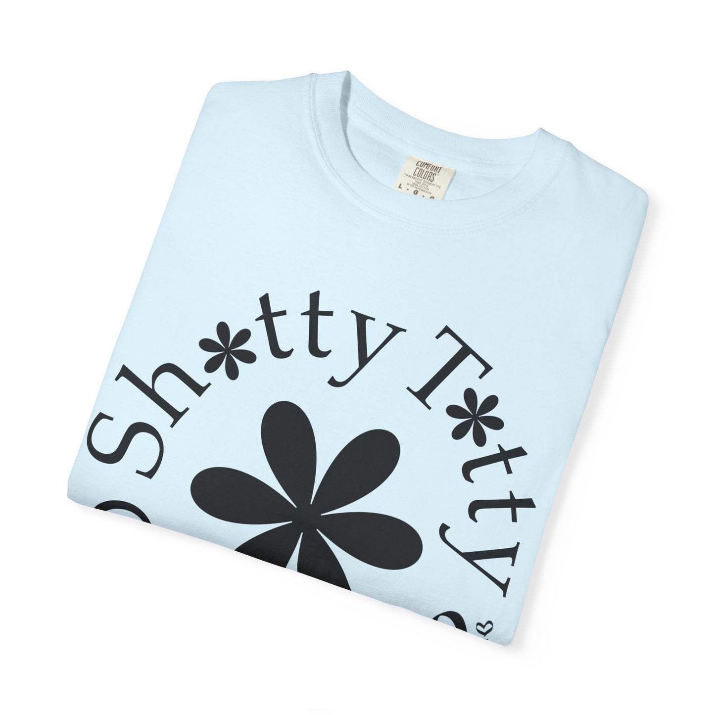 Global Fulfilment - Shitty Titty In Ya Face Tee - Black Logo