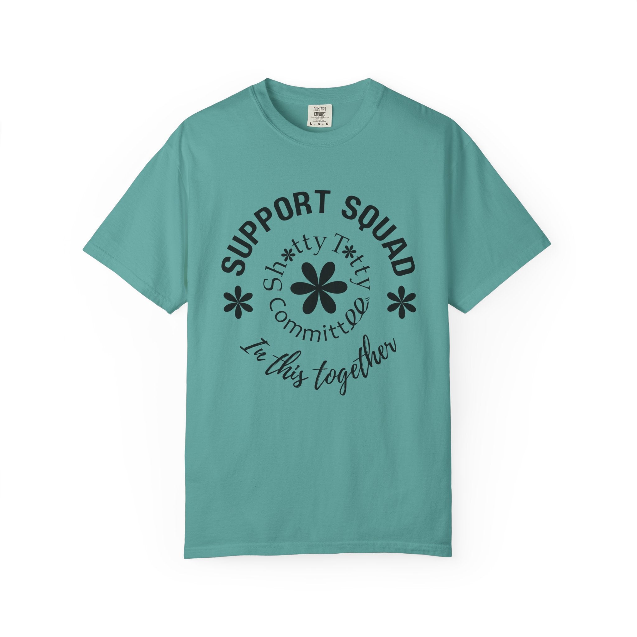 Global Fulfilment - BIG Love Support Squad T-Shirt - Black Logo