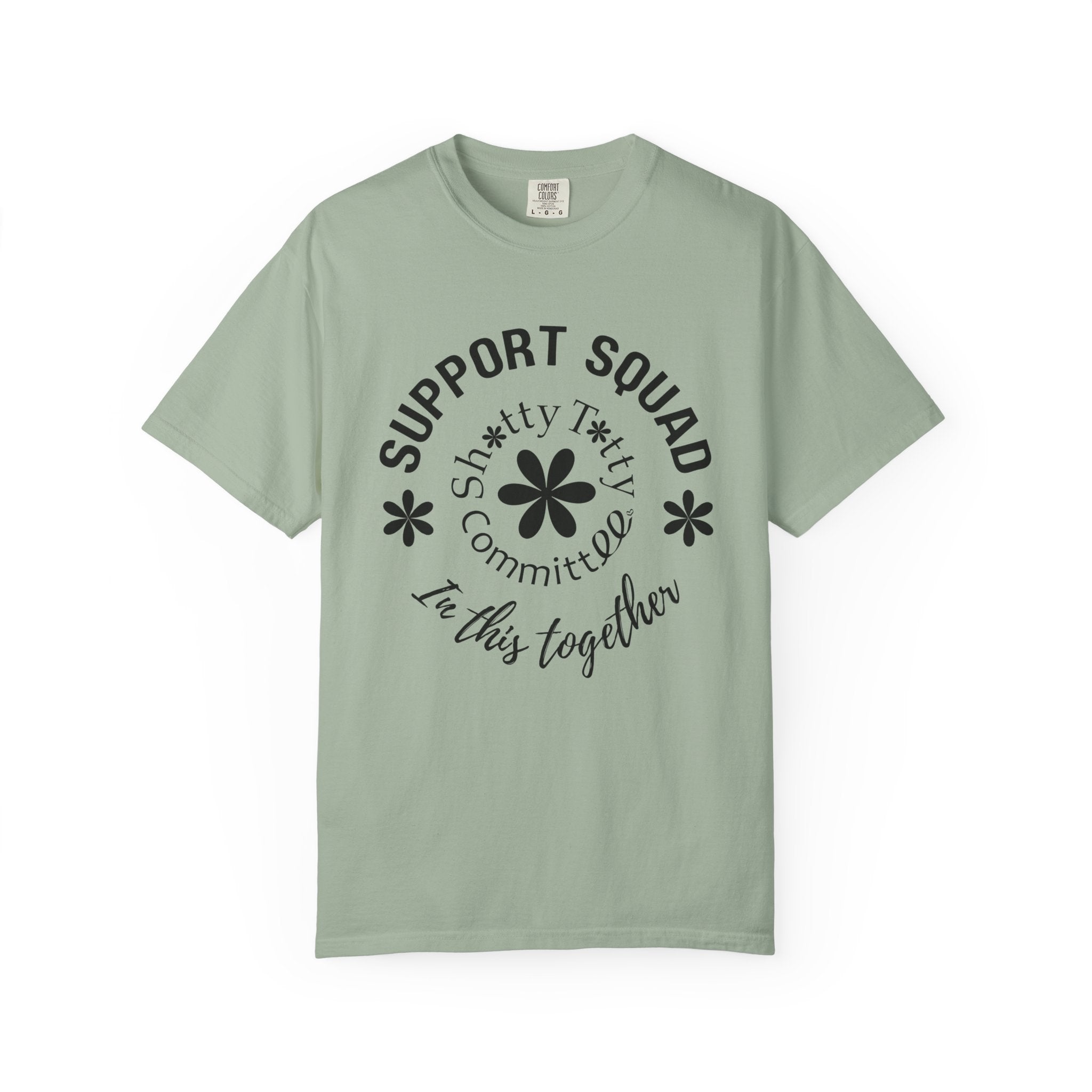 Global Fulfilment - BIG Love Support Squad T-Shirt - Black Logo