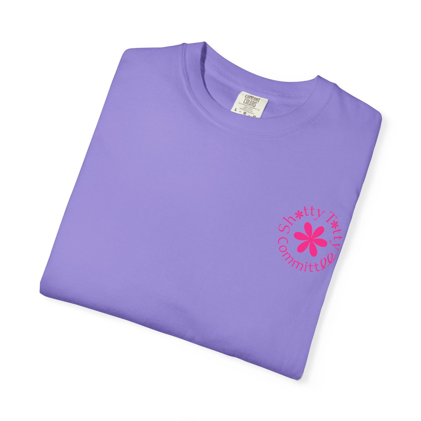 Global Fulfilment - Itty Bitty Shitty Titty Tee - Pink Logo