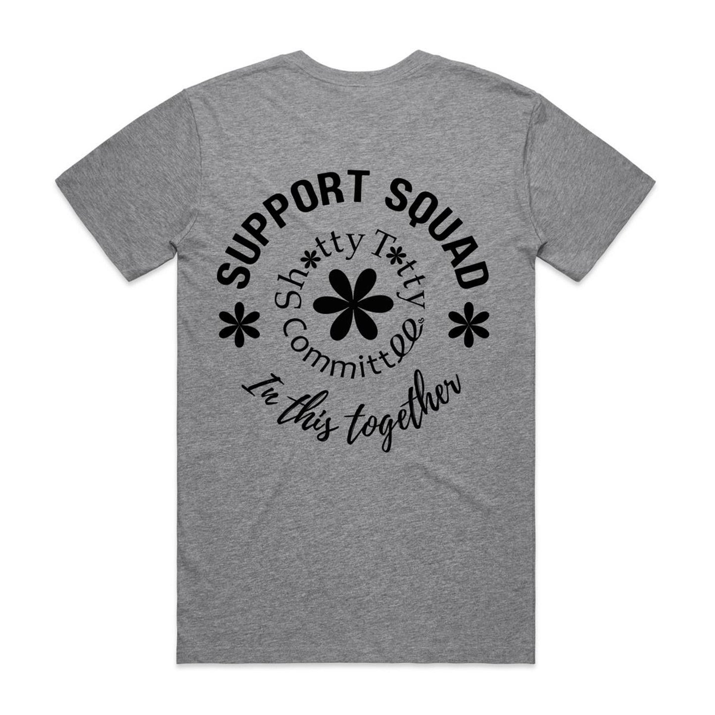 Support Squad Men's - Black Logo