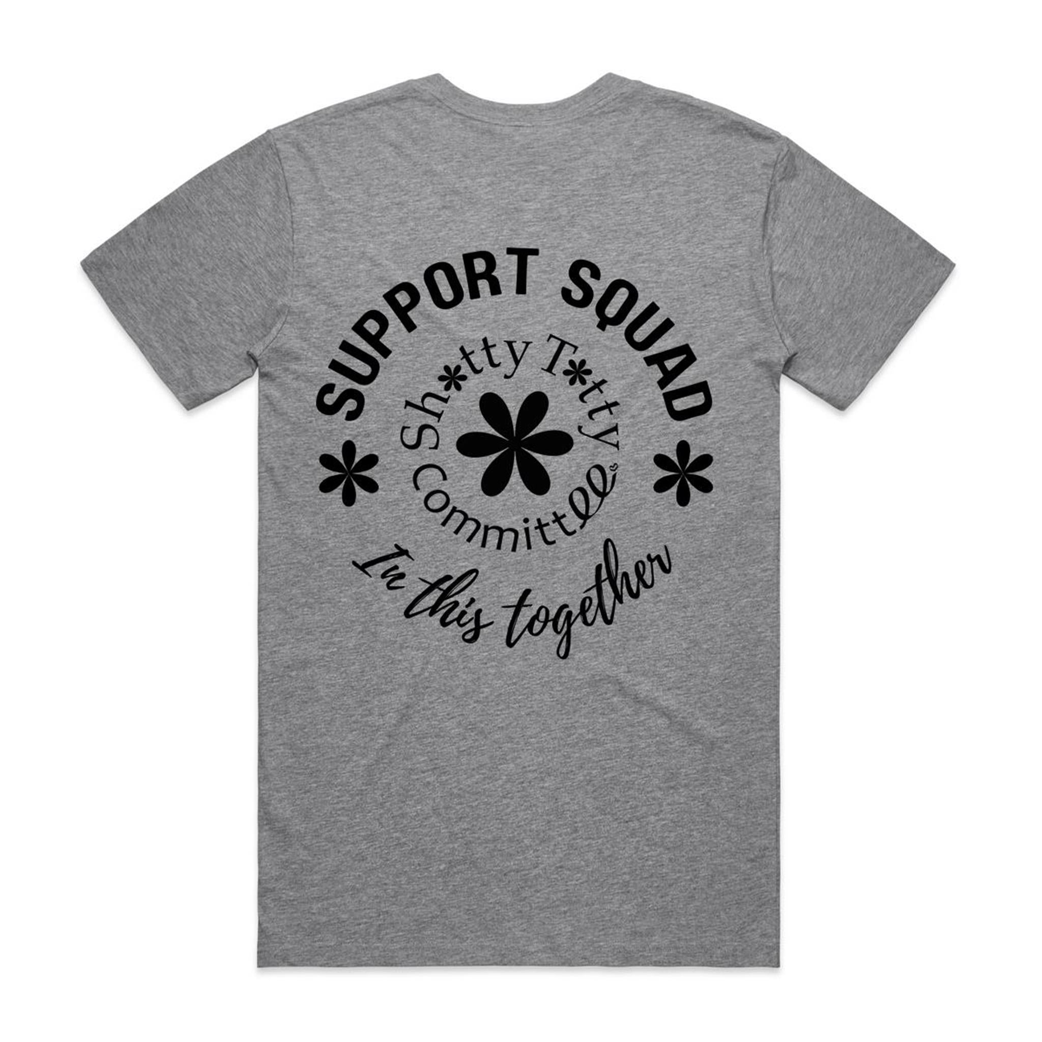 Support Squad Men's - Black Logo