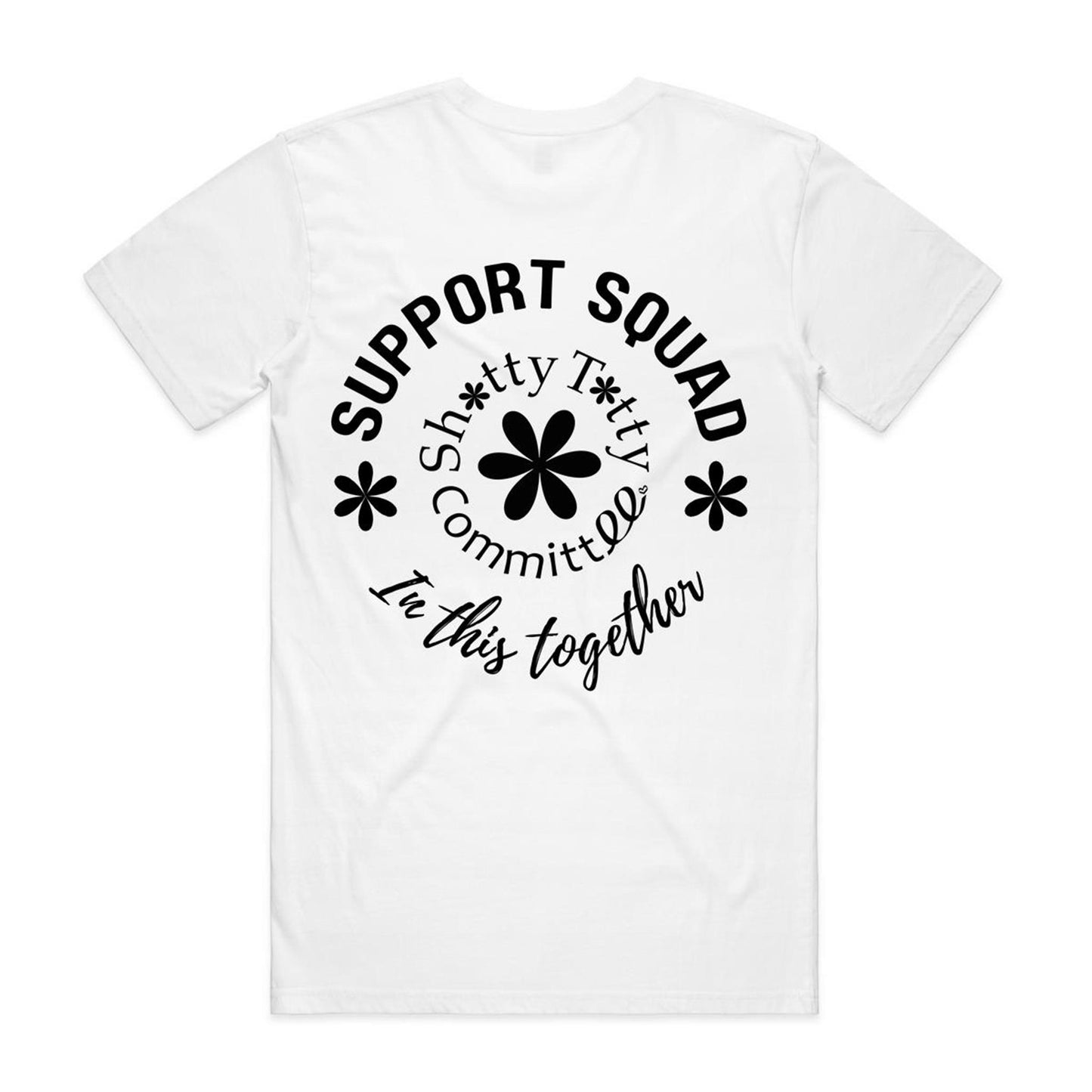 Support Squad Men's - Black Logo