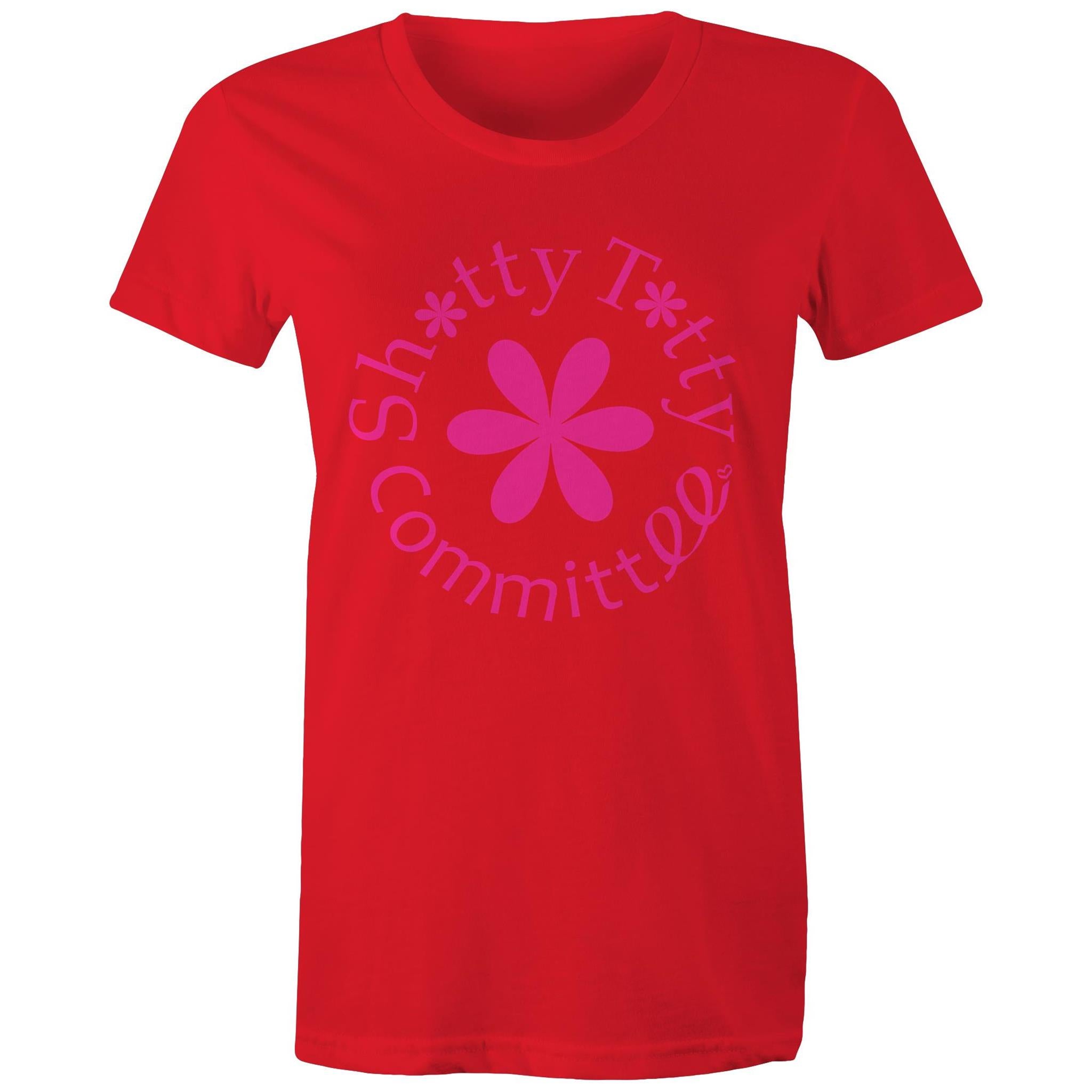 Shitty Titty in ya Face coloured Tee (Gals)
