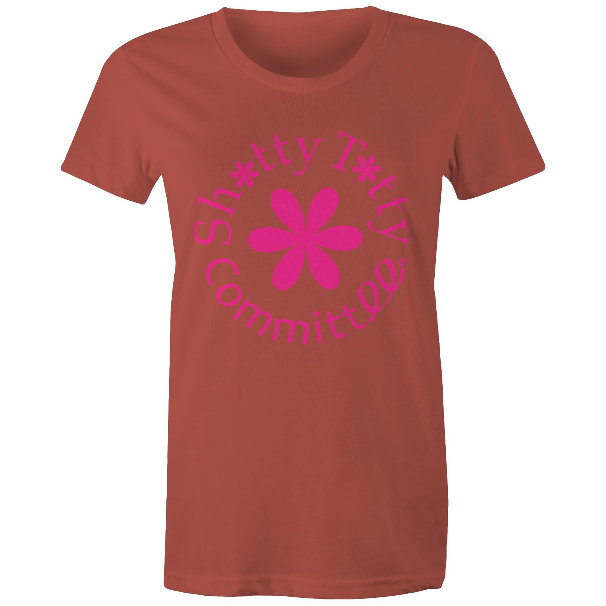 Shitty Titty in ya Face coloured Tee (Gals)