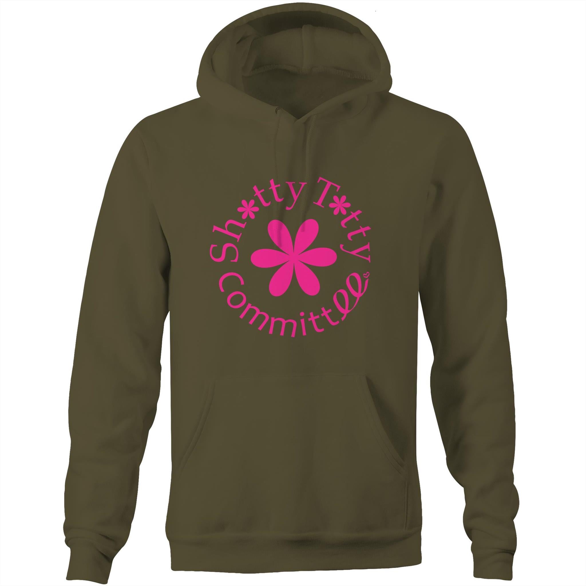 Shitty Titties in Ya Face (Pocket Hoodie)