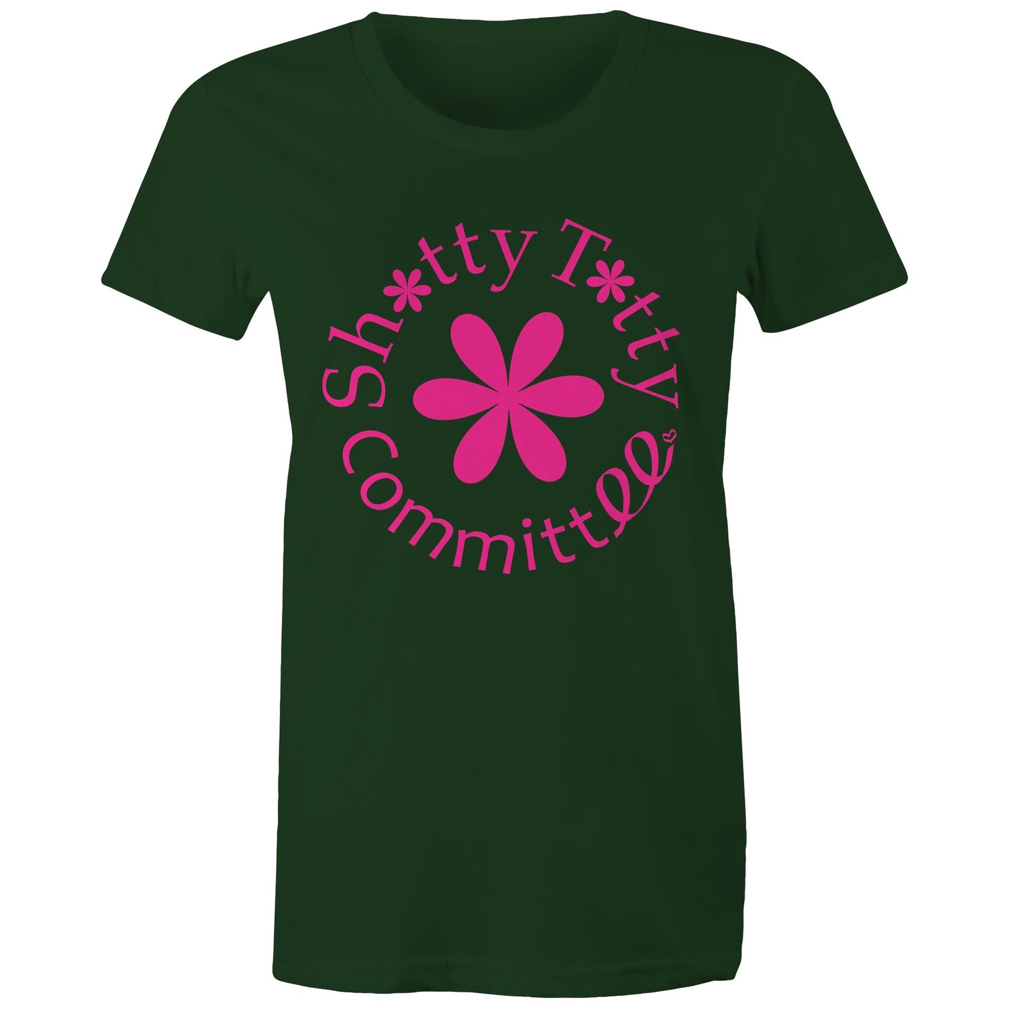 Shitty Titty in ya Face coloured Tee (Gals)