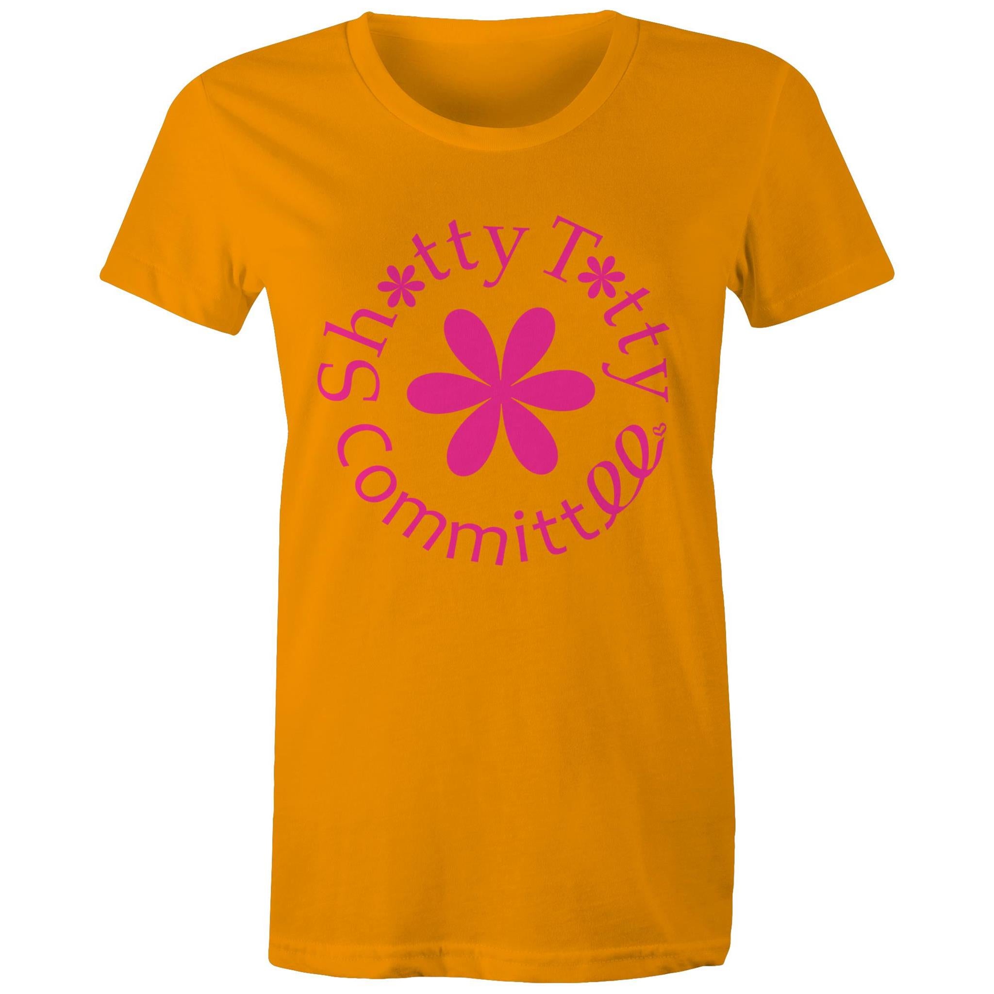 Shitty Titty in ya Face coloured Tee (Gals)