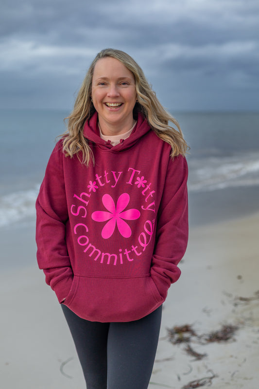 Shitty Titties in Ya Face (Pocket Hoodie)